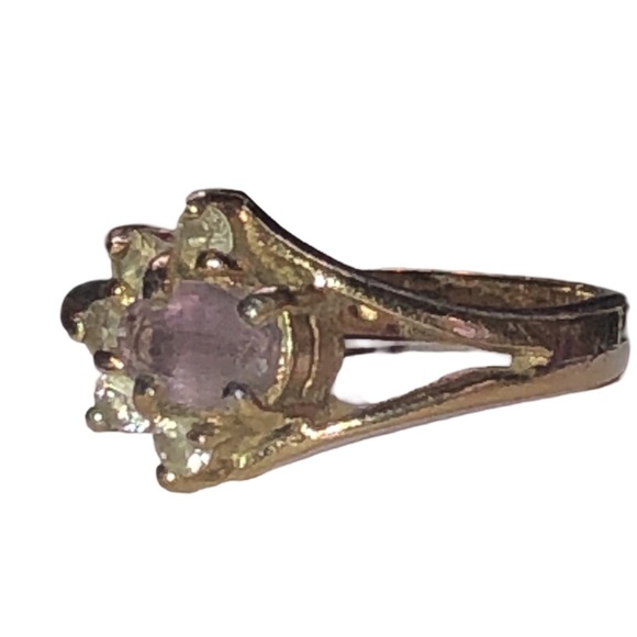 Purple gold ring - Picture 3 of 15